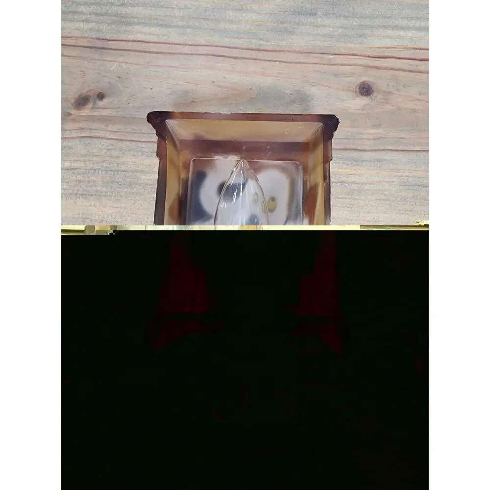 Vintage Halloween Spooky Ghost In Fireplace Acrylic Night Light Plug Wall